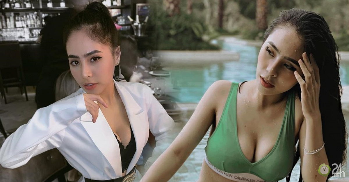 Ca nương Kiều Anh đốt mắt người nhìn với ảnh bikini khoe ngực căng đầy