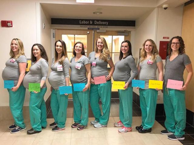 9 nữ y tá đồng loạt mang thai tại khoa sản bệnh viện Mỹ