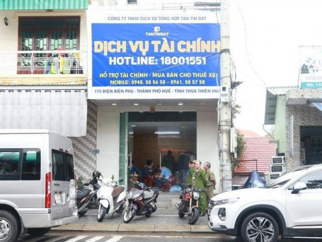 Công an đồng loạt đột kích các ”ổ” cho vay nặng lãi liên tỉnh tại Huế, Vinh