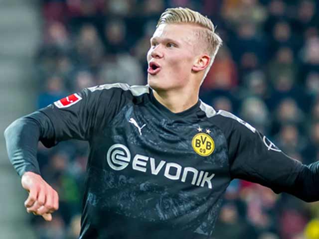 Video highlight trận Augsburg - Dortmund: Haaland ra mắt ghi hat-trick, ngược dòng thần sầu