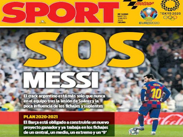 Barca thua Real: Mua thêm 4 SAO phục vụ ”ông trùm” Messi