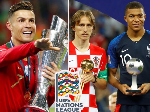 Bốc thăm UEFA Nations League: Ronaldo đại chiến Mbappe ở bảng ”tử thần”