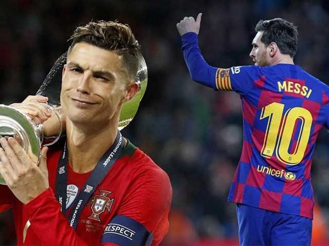 Messi tuột dốc về giá trị vẫn bỏ xa Ronaldo: 65 triệu euro và 38 bậc