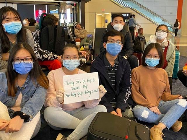 Một số du học sinh Việt bị kẹt ở sân bay tại Mỹ