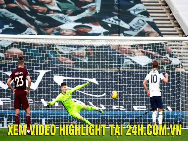 Video Tottenham - Leeds United: Phạt đền mở điểm, Kane - Son Heung Min rực sáng (H1)