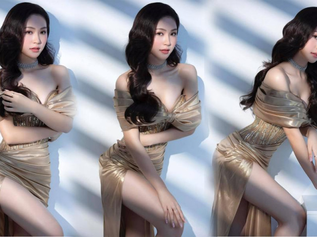 Người đẹp được yêu thích nhất HHVN 2020 diện đầm cúp ngực quyến rũ ngọt ngào