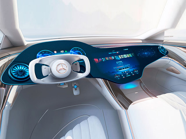 Mercedes-Benz hé lộ màn hình Hyperscreen lớn nhất thế giới dành riêng cho xe điện EQS