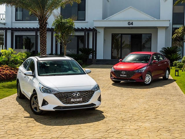Hyundai Accent vượt mốc hơn 3.200 xe trong tháng 12/2020 tại Việt Nam