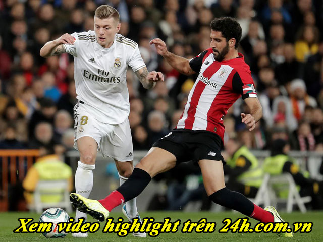 Video Real Madrid - Athletic Bilbao: Phủ đầu choáng váng, địa chấn ngỡ ngàng