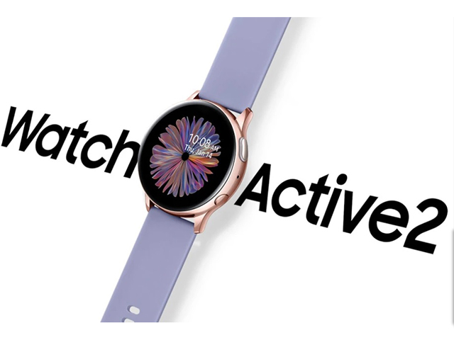 Samsung tung thêm Galaxy Watch Active 2 màu vàng hồng cực xinh cho chị em chơi tết