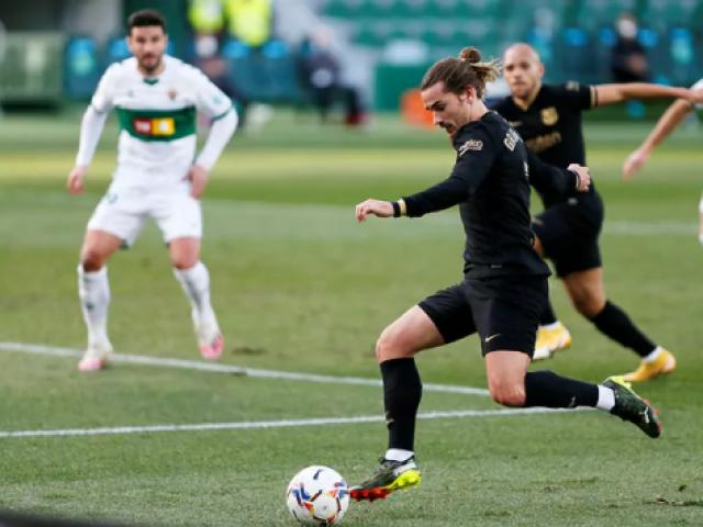 Video Elche - Barcelona: ”Giải bài toán” Messi, giây phút hú vía
