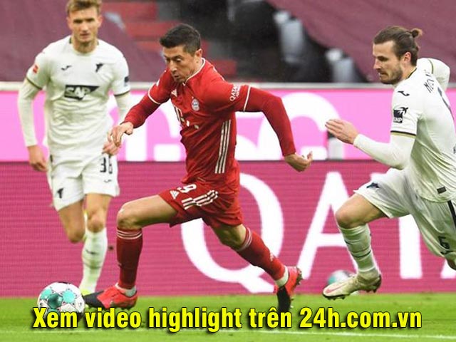 Video Bayern Munich - Hoffenheim: Thoát hiểm đầu trận, thắng lợi tưng bừng