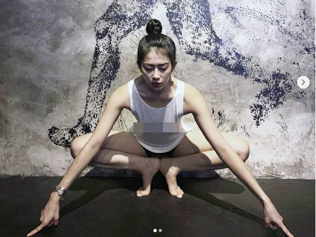 Cô gái Việt nổi tiếng vì không nội y khi tập yoga có đường cong tuyệt mỹ nhờ đâu?