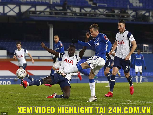 Video Everton - Tottenham: Rượt đuổi điên rồ 9 bàn, hiệp phụ định đoạt