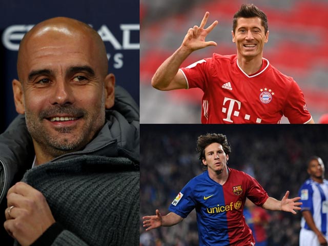 Bayern ”ăn 6” bất ngờ bị Guardiola thách đấu, rủ Messi - Barca trợ chiến