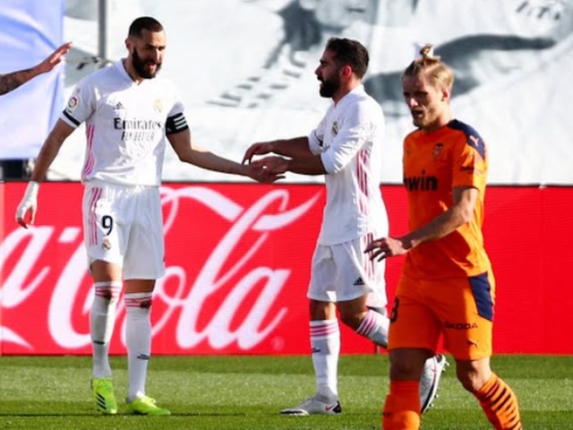 Video Real Madrid - Valencia: Siêu phẩm ”mở khóa”, định đoạt trong hiệp 1