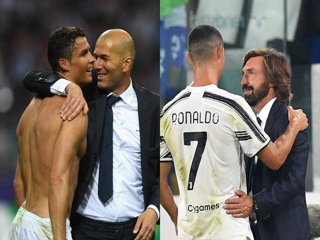 Juventus đe dọa HLV Pirlo: Ronaldo đá kém Cúp C1, Zidane sẽ cướp ghế?