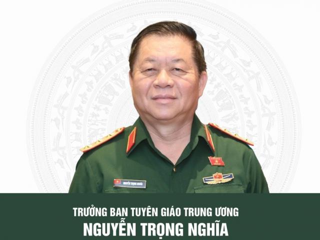 Chân dung tân Trưởng ban Tuyên giáo Trung ương Nguyễn Trọng Nghĩa