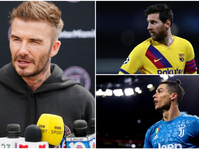 Beckham lại mời Ronaldo đá chung đội với Messi, bạn gái CR7 ”lột đồ” đầy bất ngờ