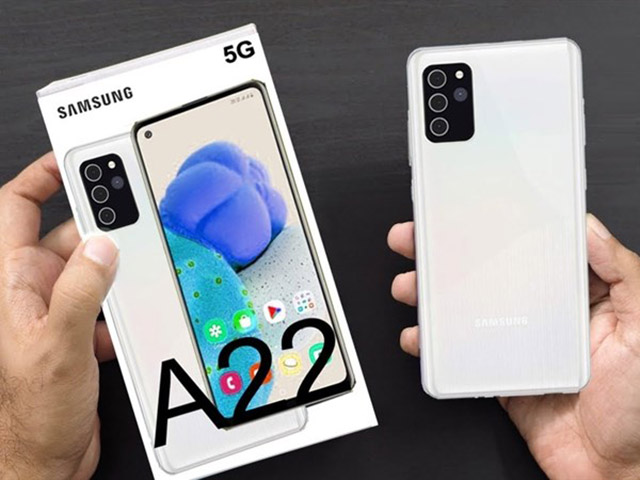 Lộ diện Galaxy A22 5G giá siêu rẻ của Samsung