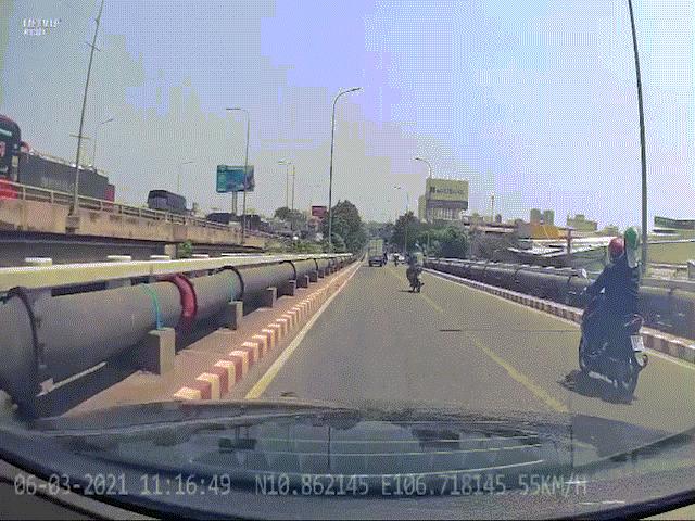 Người trong clip ”Dừng nhặt tiền gây tai nạn” lên tiếng