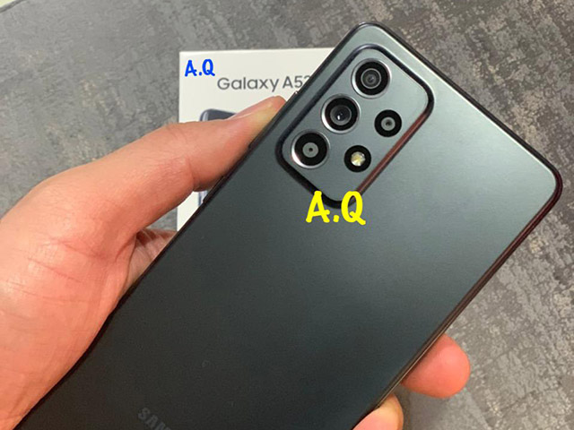 Đây là hình ảnh mới nhất của Galaxy A52 trước ngày ra mắt