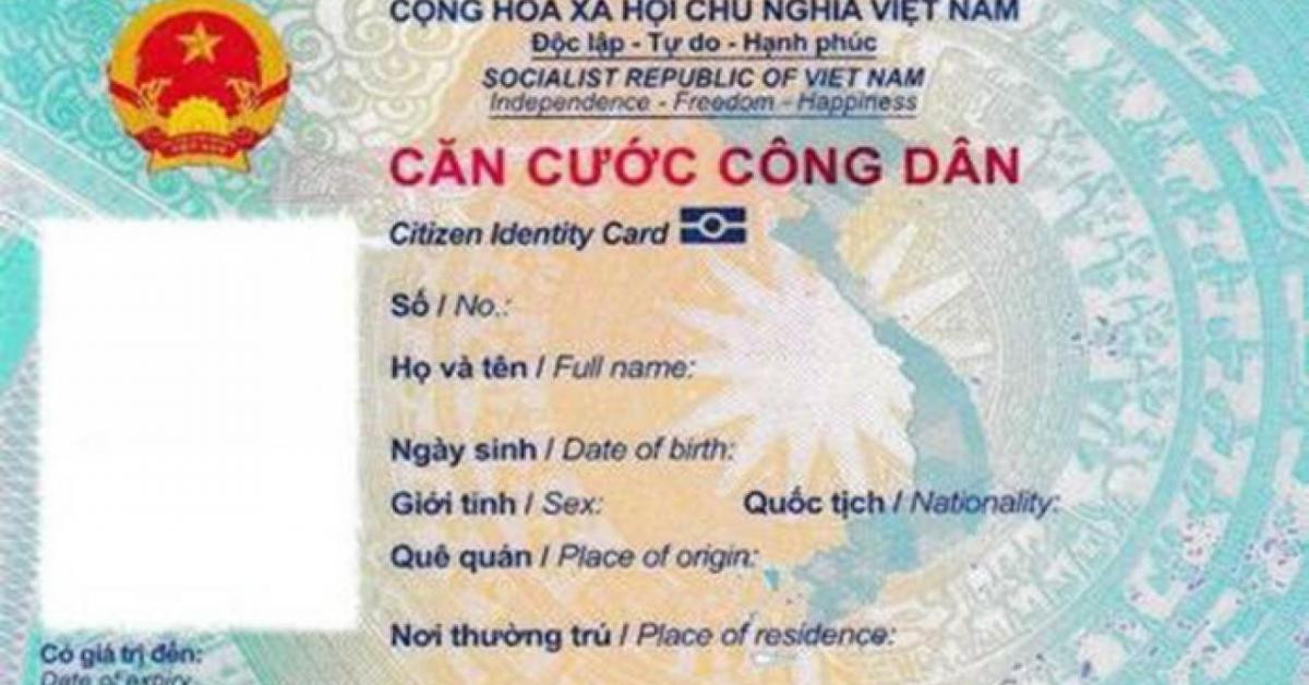 Ngôn ngữ tiếng Anh trên thẻ căn cước công dân gắn chip dùng để làm gì?