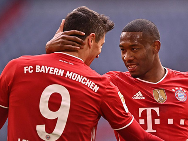 Video Bayern Munich - Stuttgart: Thẻ đỏ bất ngờ, hat-trick gây choáng váng