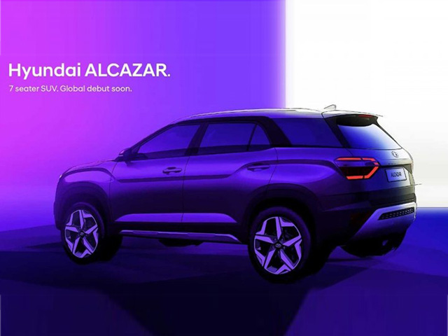 Hyundai Alcazar lộ diện - SUV 7 chỗ mới cạnh tranh Toyota Fortuner