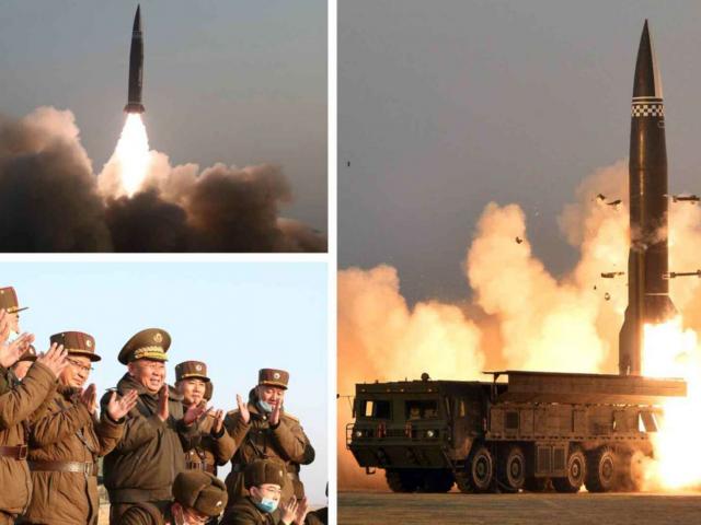 Triều Tiên tung ảnh phóng tên lửa mới có đầu đạn 2,5 tấn sau khi ông Biden cảnh báo