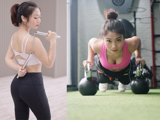 Hot girl tập Gym Giao Nhi cuồng võ vì lý do không ngờ, giỏi cả chục môn thể thao