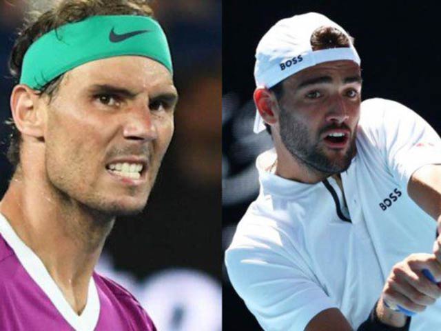 Trực tiếp tennis Nadal - Berrettini: Nadal giành chiến thắng (Bán kết Australian Open) (Kết thúc)