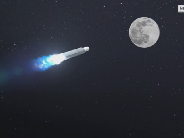 Mặt Trăng sắp bị đâm thủng bởi khối rác vũ trụ 3 tấn, có thể là tên lửa