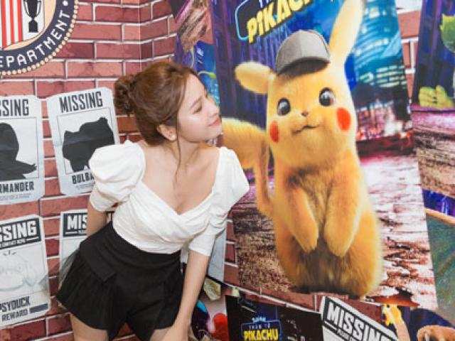 Dàn sao Việt ”ngất xỉu” với độ đáng yêu của chú chuột điện Pikachu