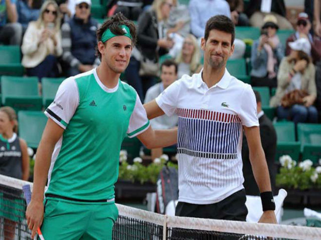 Trực tiếp tennis Djokovic - Thiem: Ngược dòng đầy bản lĩnh