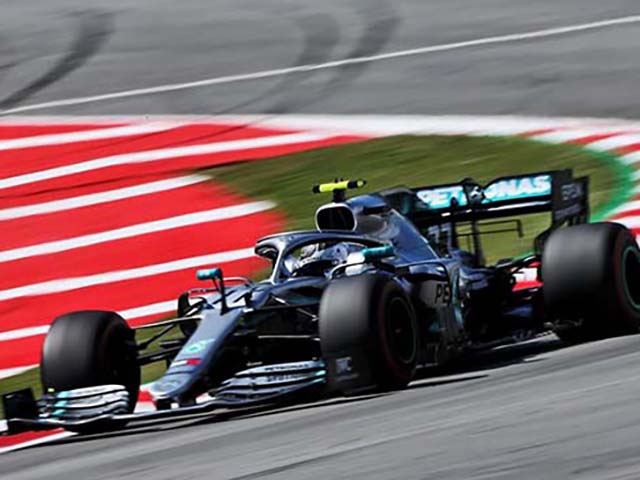Đua xe F1 - Phân hạng Spanish GP: Mercedes thăng hoa, Bottas lập kỷ lục mới