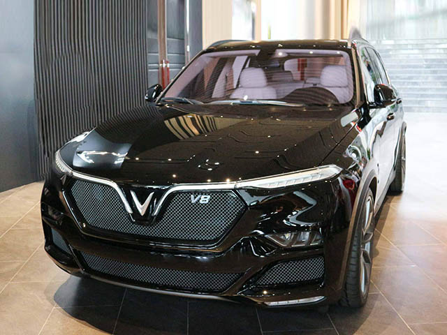 Hình ảnh thực tế tại nhà máy của Lux V8 - siêu xe SUV mạnh nhất của Vinfast