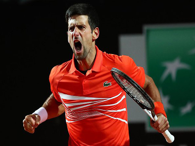 Clip hot Rome Masters: Djokovic ép trái tuyệt hay, Nadal phải ”bó tay”