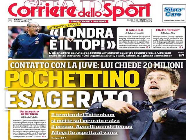 Juventus phá két vì mộng C1: Chi tiền tấn cho Ronaldo & HLV Pochettino