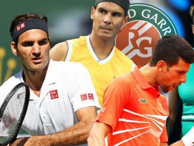 Federer - Djokovic mơ lật đổ Nadal ở Roland Garros: Phải thắng chính mình