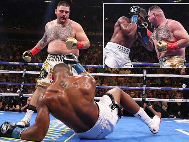 Chấn động boxing: “Quyền vương” Joshua hết bất bại, mất một lúc 3 đai vô địch
