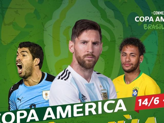 Rực lửa Copa America 2019: Brazil “gà son” sân nhà, Argentina mơ lật đổ nhà Vua