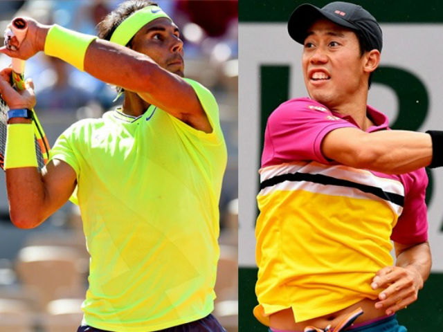 Trực tiếp Nadal - Nishikori: Những đòn choáng váng