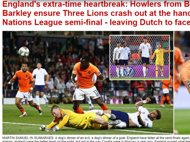 ĐT Anh thua đau Hà Lan: Báo châu Âu trút giận 2 tội đồ, cảnh báo Ronaldo