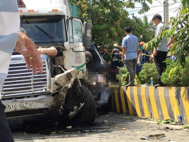 Vụ tai nạn thảm khốc ở Tây Ninh 5 người tử vong: 4 nạn nhân trong cùng gia đình