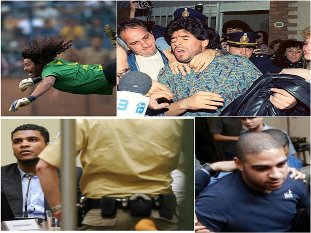Platini hối lộ, Maradona - Adriano buôn ma túy: Ngã ngửa SAO lớn ”xộ khám”