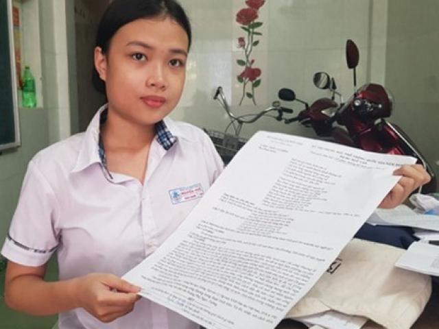 Thi THPT Quốc gia 2019: Thí sinh đặc biệt ở Huế dự thi với đề được in... trên giấy A3