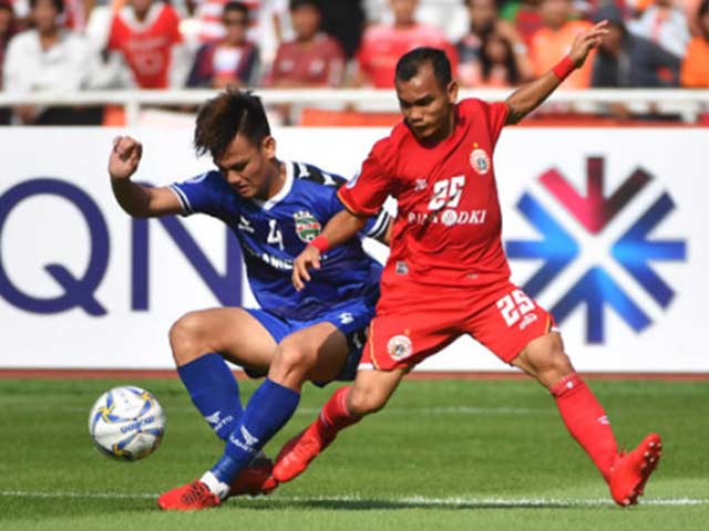 AFC Cup, PSM - Bình Dương: Bước ngoặt các cú đánh đầu, thót tim cuối hiệp 2