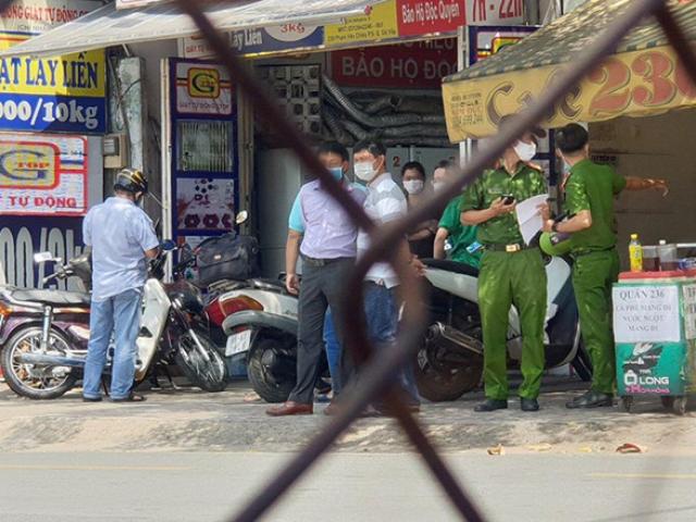 Cảnh sát phong tỏa đường ở Gò Vấp vì valy vô chủ