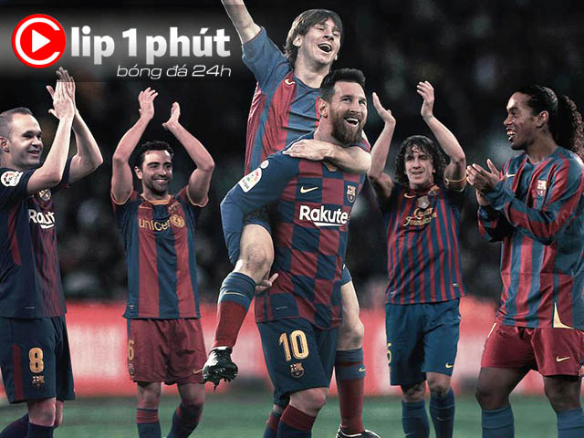 Messi và khoảnh khắc ”thần thánh”: 15 năm 1 huyền thoại (Clip 1 phút Bóng đá 24H)